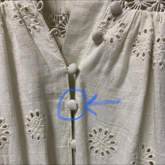 White Lace Summer Dress - Picture 4 of 5